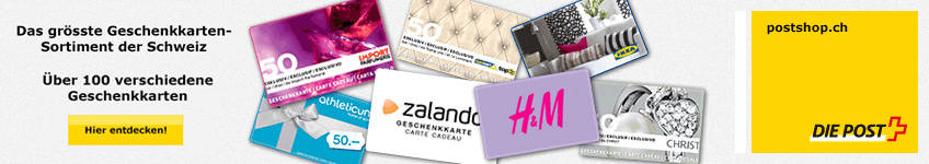 Postshop Geschenkgutscheine